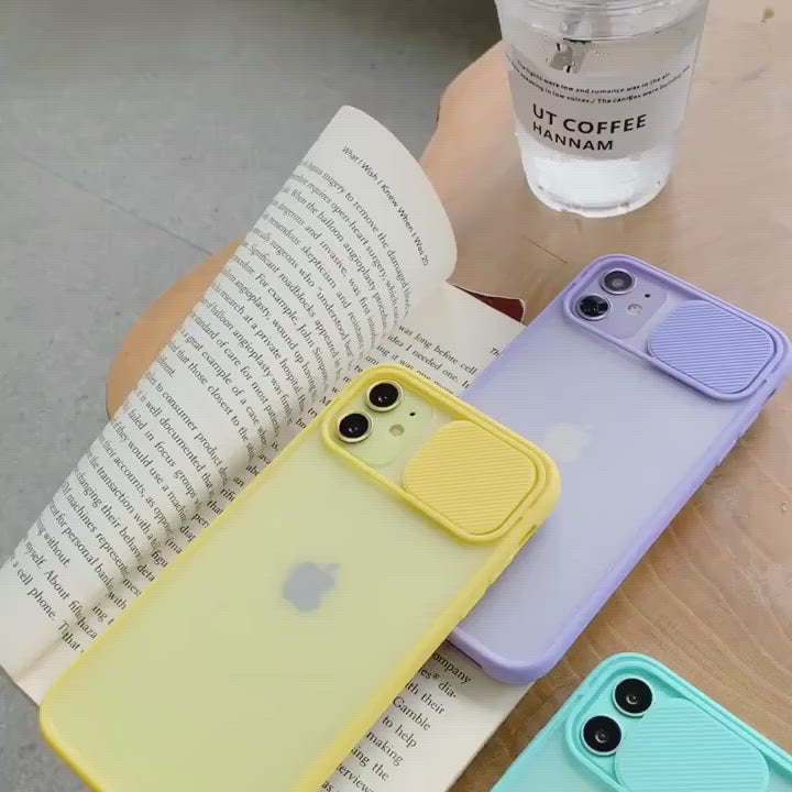 Camera Lens Protection Phone Case on For iPhone