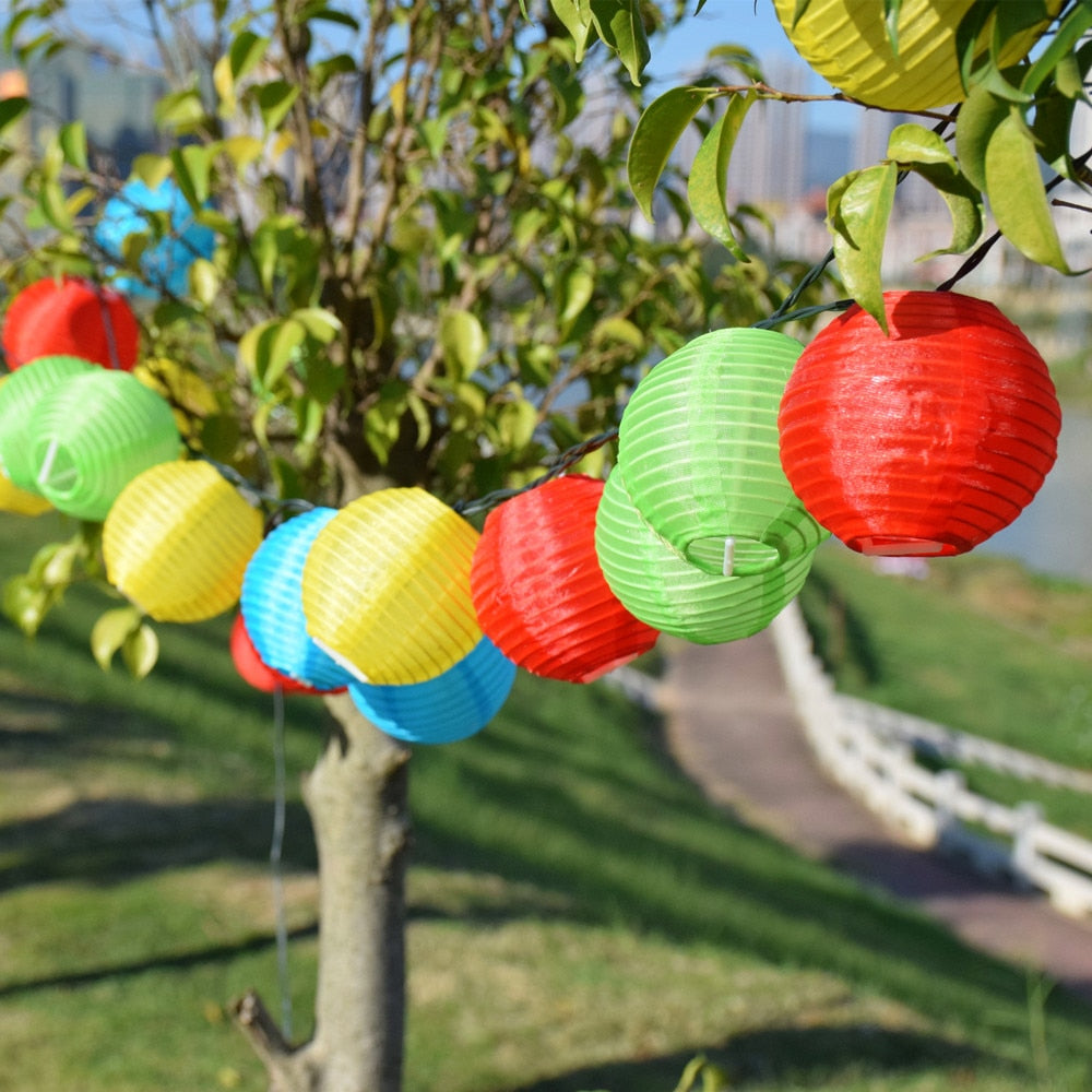 Solar Outdoor Mini Lantern String Lights - quickshopping247
