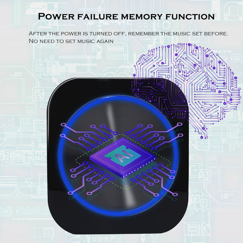 Self Powered Wireless Doorbell - quickshopping247