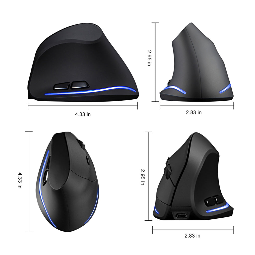 Ergonomic Wireless Gaming Mouse - quickshopping247