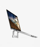 Minimal Aluminium Laptop Riser - quickshopping247