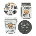 4PCS Creative Smiley Face Thick Sponge - quickshopping247