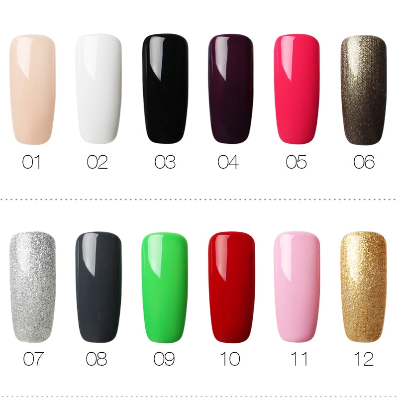 (6/12PCS/SET) Gel Nail Polish Set - quickshopping247