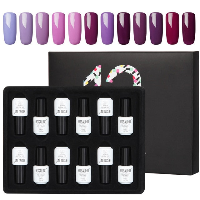 (6/12PCS/SET) Gel Nail Polish Set - quickshopping247