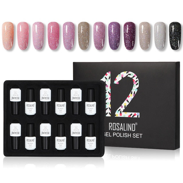 (6/12PCS/SET) Gel Nail Polish Set - quickshopping247