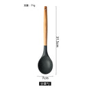 Wood Handle Silicon Cookware - quickshopping247