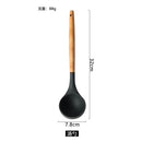 Wood Handle Silicon Cookware - quickshopping247
