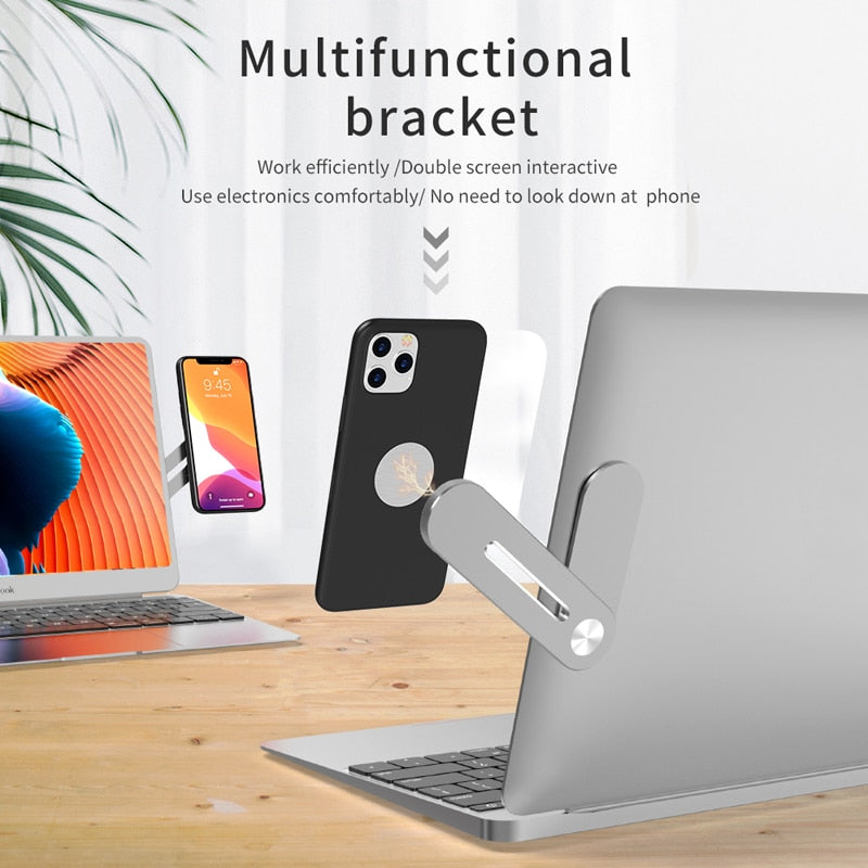 Aluminium Laptop Phone Bracket - quickshopping247