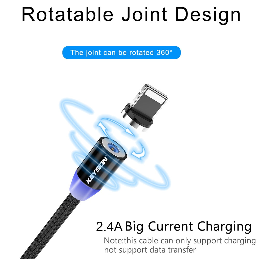 LED Magnetic Fast Charging  USB Cable Type C - quickshopping247