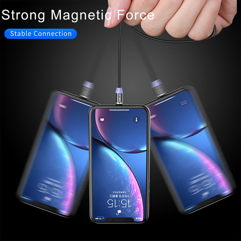 LED Magnetic Fast Charging  USB Cable Type C - quickshopping247