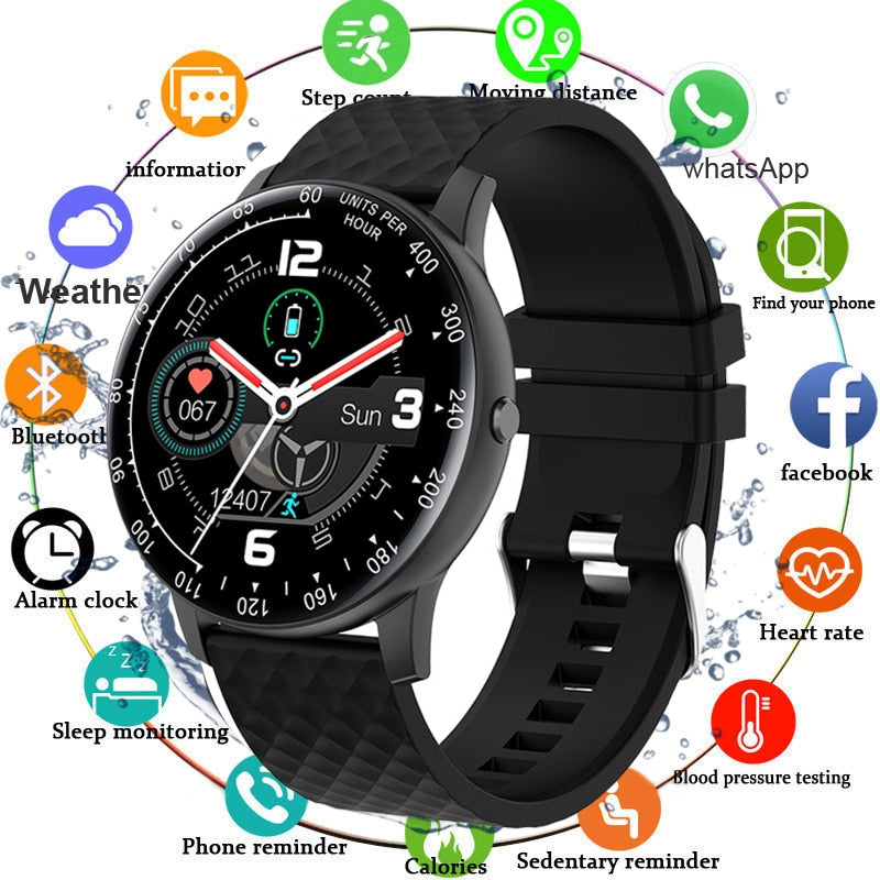 Waterproof Full Touch Smart Watch - quickshopping247
