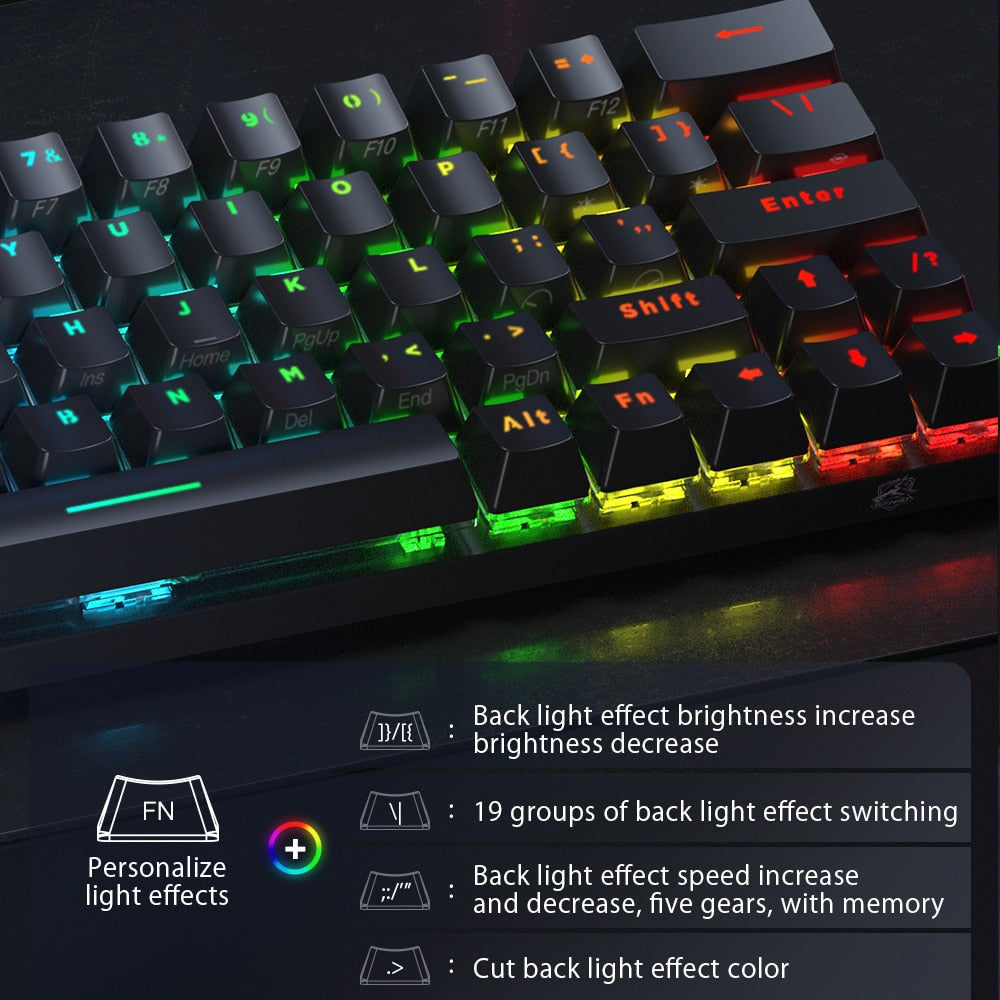 Wireless Mechanical Gaming Type-C Keyboard - quickshopping247