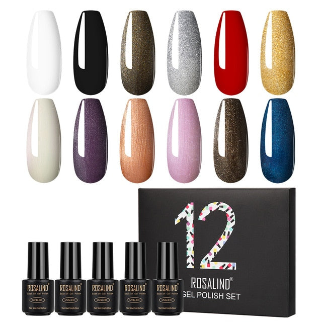 (6/12PCS/SET) Gel Nail Polish Set - quickshopping247