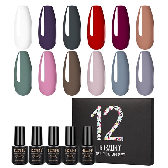 (6/12PCS/SET) Gel Nail Polish Set - quickshopping247