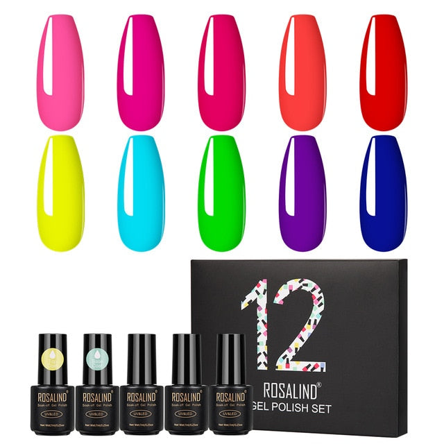 (6/12PCS/SET) Gel Nail Polish Set - quickshopping247