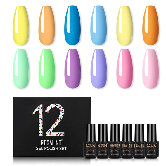 (6/12PCS/SET) Gel Nail Polish Set - quickshopping247