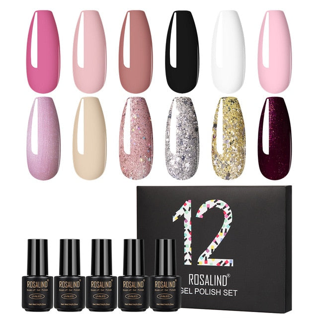 (6/12PCS/SET) Gel Nail Polish Set - quickshopping247