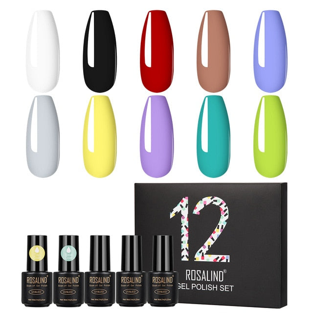 (6/12PCS/SET) Gel Nail Polish Set - quickshopping247