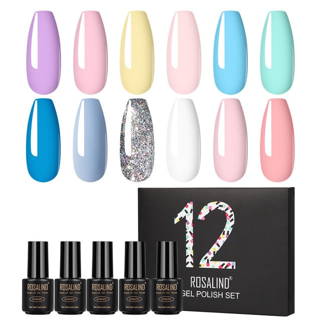 (6/12PCS/SET) Gel Nail Polish Set - quickshopping247