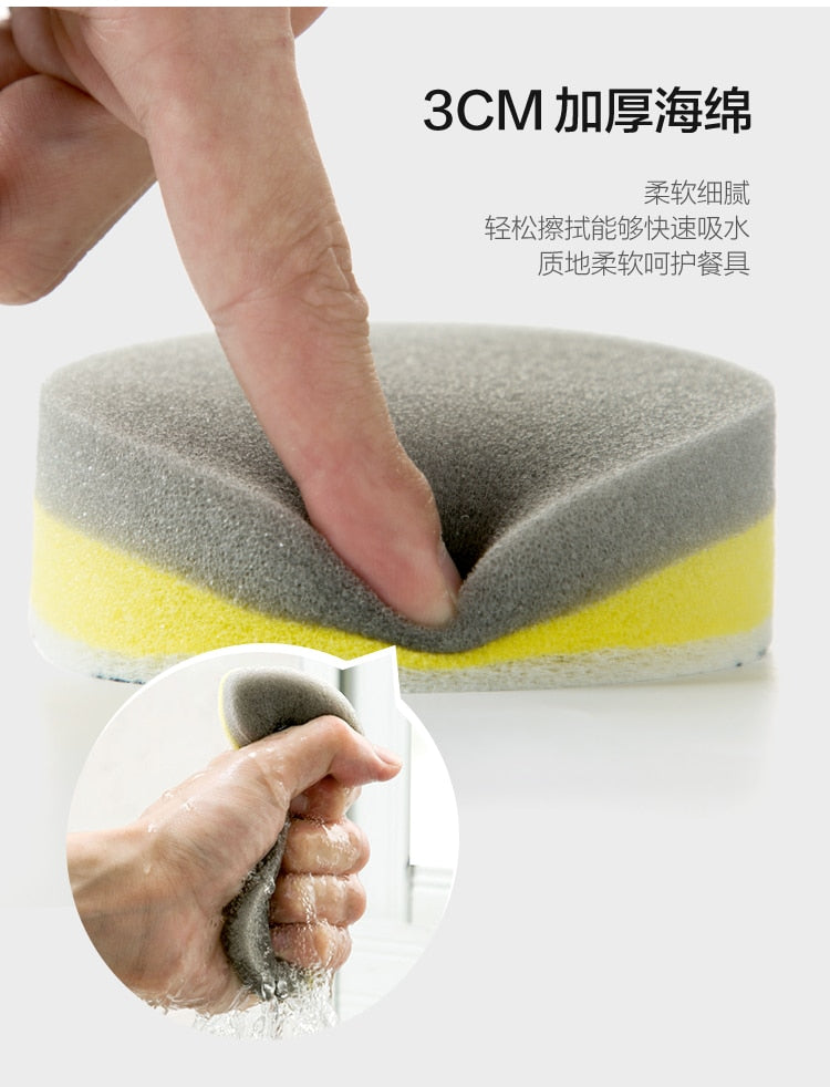 4PCS Creative Smiley Face Thick Sponge - quickshopping247