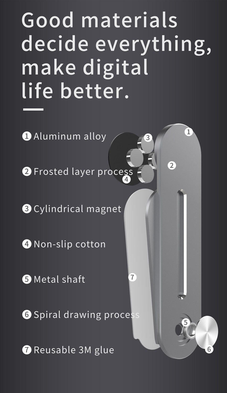 Aluminium Laptop Phone Bracket - quickshopping247