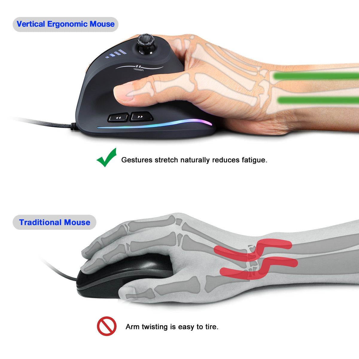Ergonomic Gaming Mouse - quickshopping247