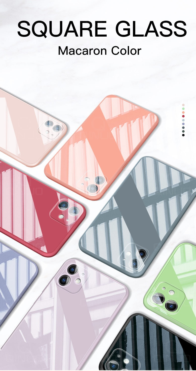 Liquid Tempered Glass Case For iPhone - quickshopping247