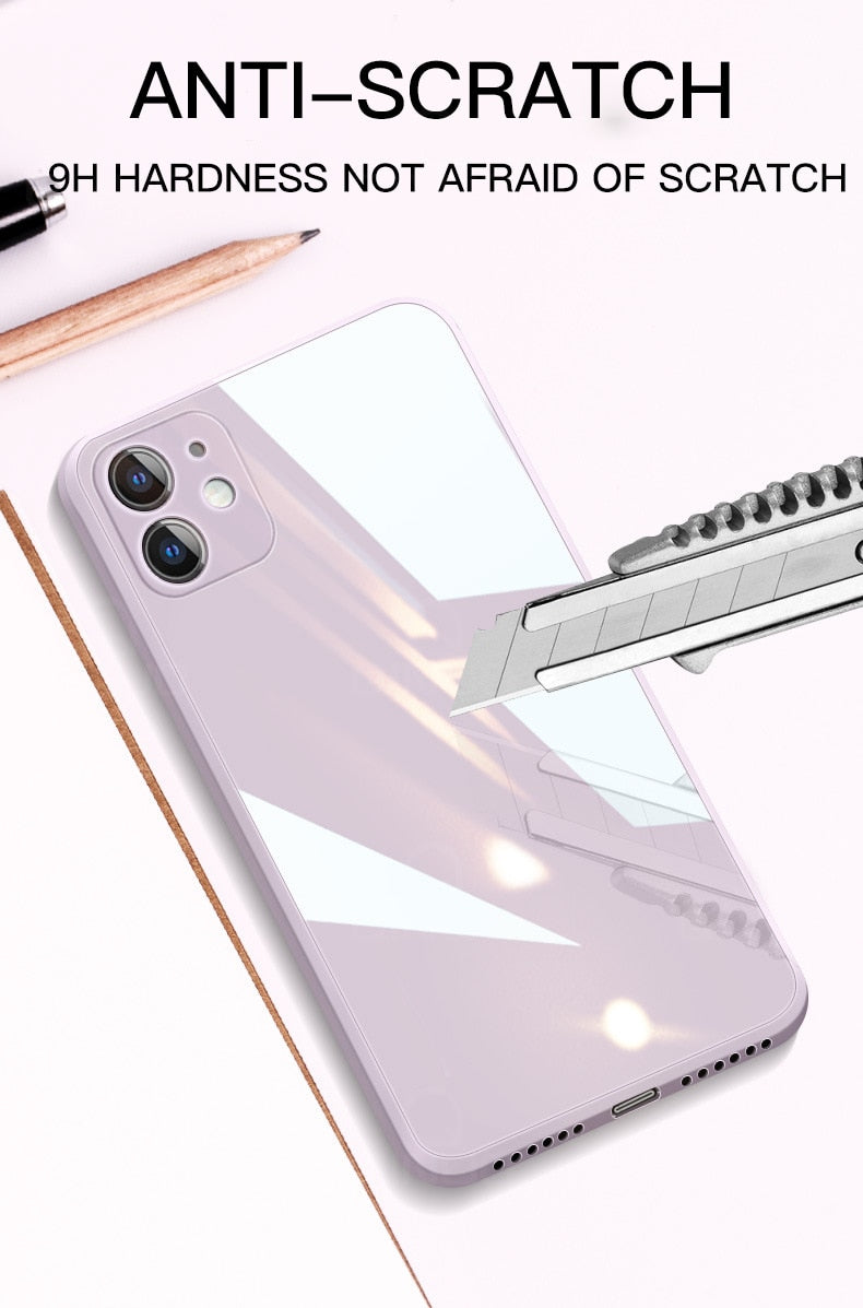 Liquid Tempered Glass Case For iPhone - quickshopping247