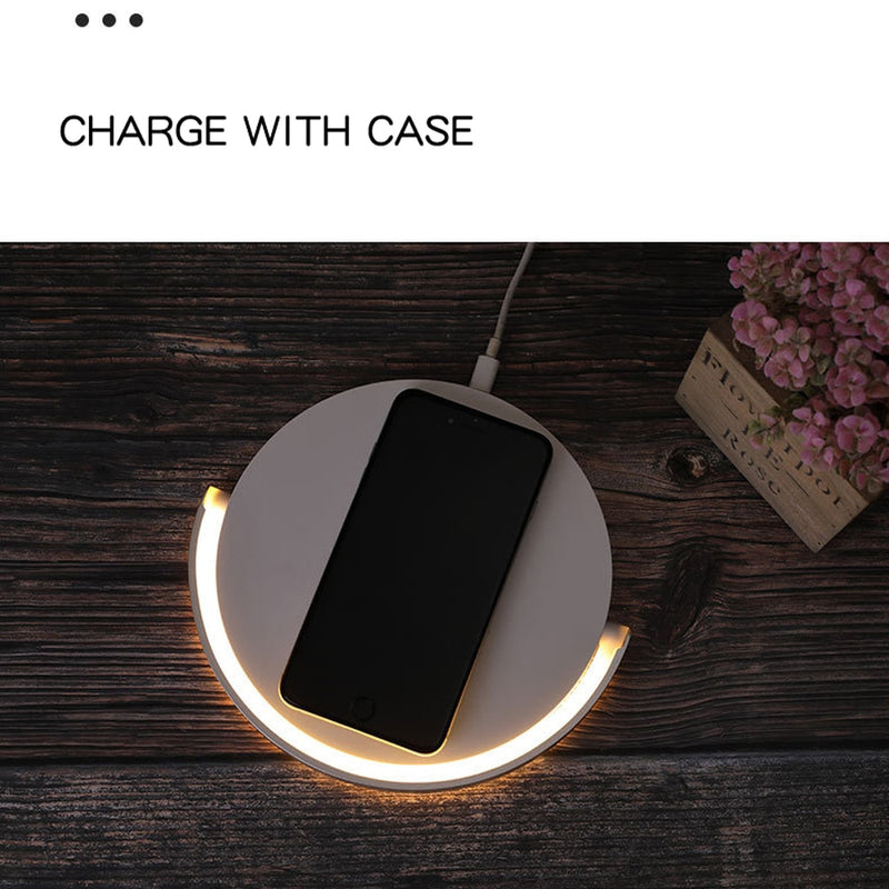 Qi Wireless Charge with Lamp - quickshopping247