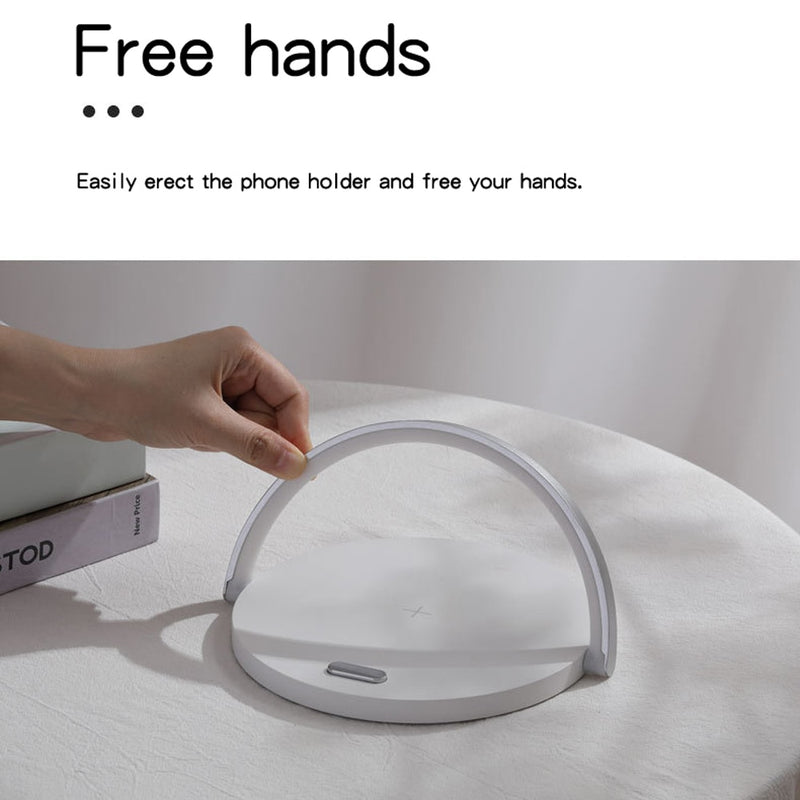 Qi Wireless Charge with Lamp - quickshopping247