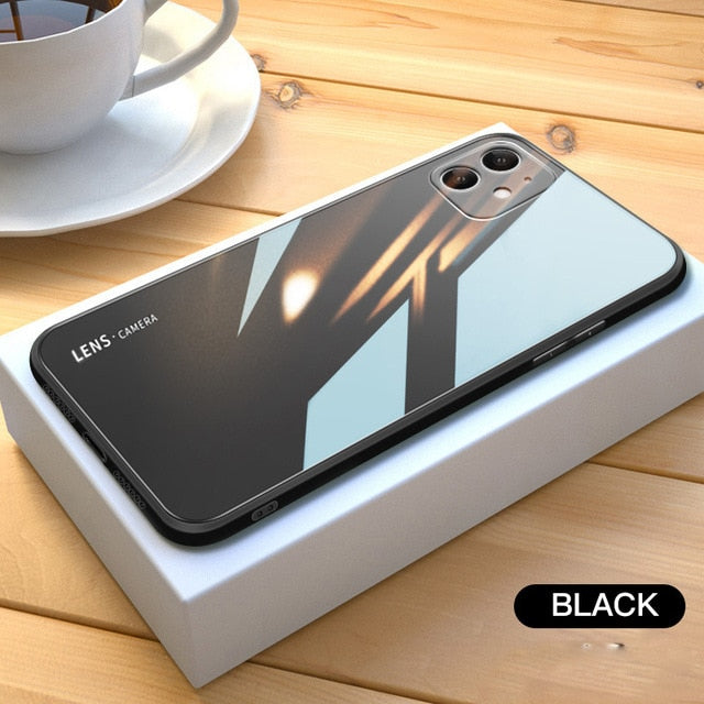 Liquid Tempered Glass Case For iPhone - quickshopping247