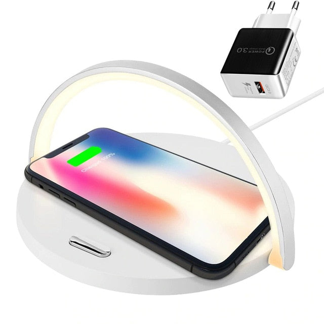 Qi Wireless Charge with Lamp - quickshopping247