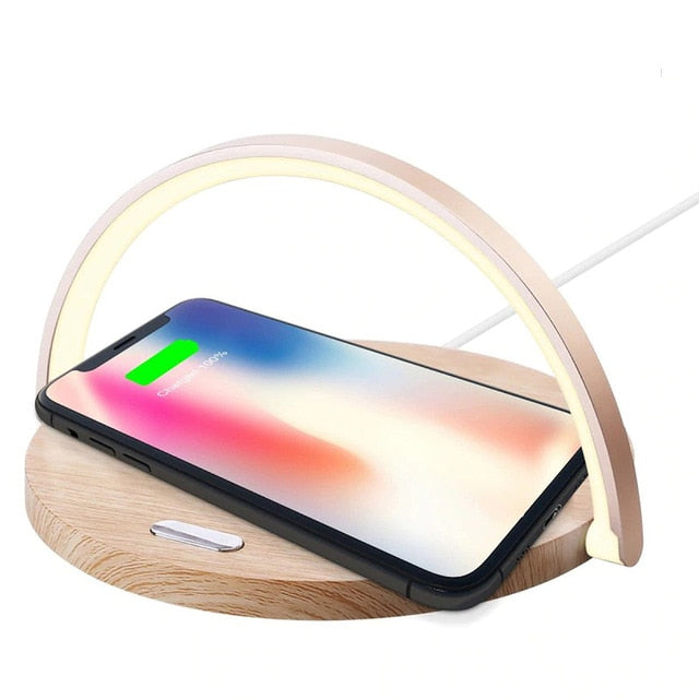 Qi Wireless Charge with Lamp - quickshopping247