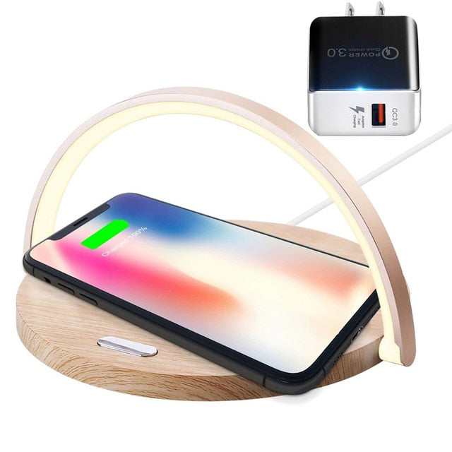 Qi Wireless Charge with Lamp - quickshopping247