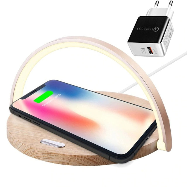 Qi Wireless Charge with Lamp - quickshopping247