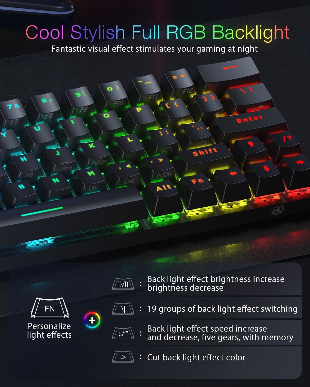 Wireless Mechanical Gaming Type-C Keyboard - quickshopping247