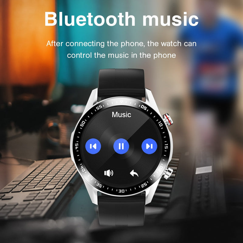 Custom Dial Full Touch Screen Waterproof Smartwatch - quickshopping247