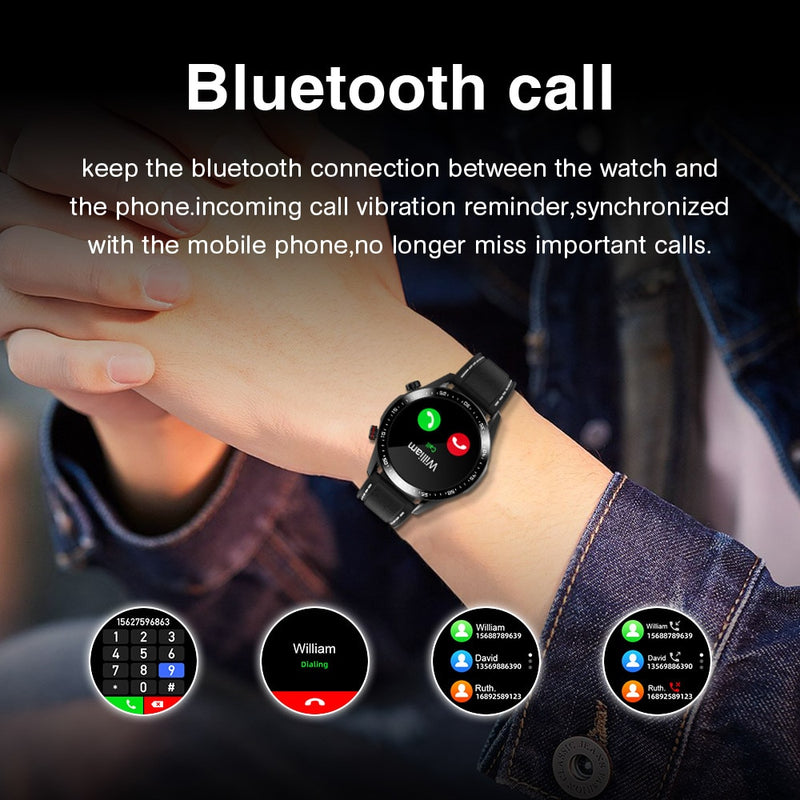 Custom Dial Full Touch Screen Waterproof Smartwatch - quickshopping247