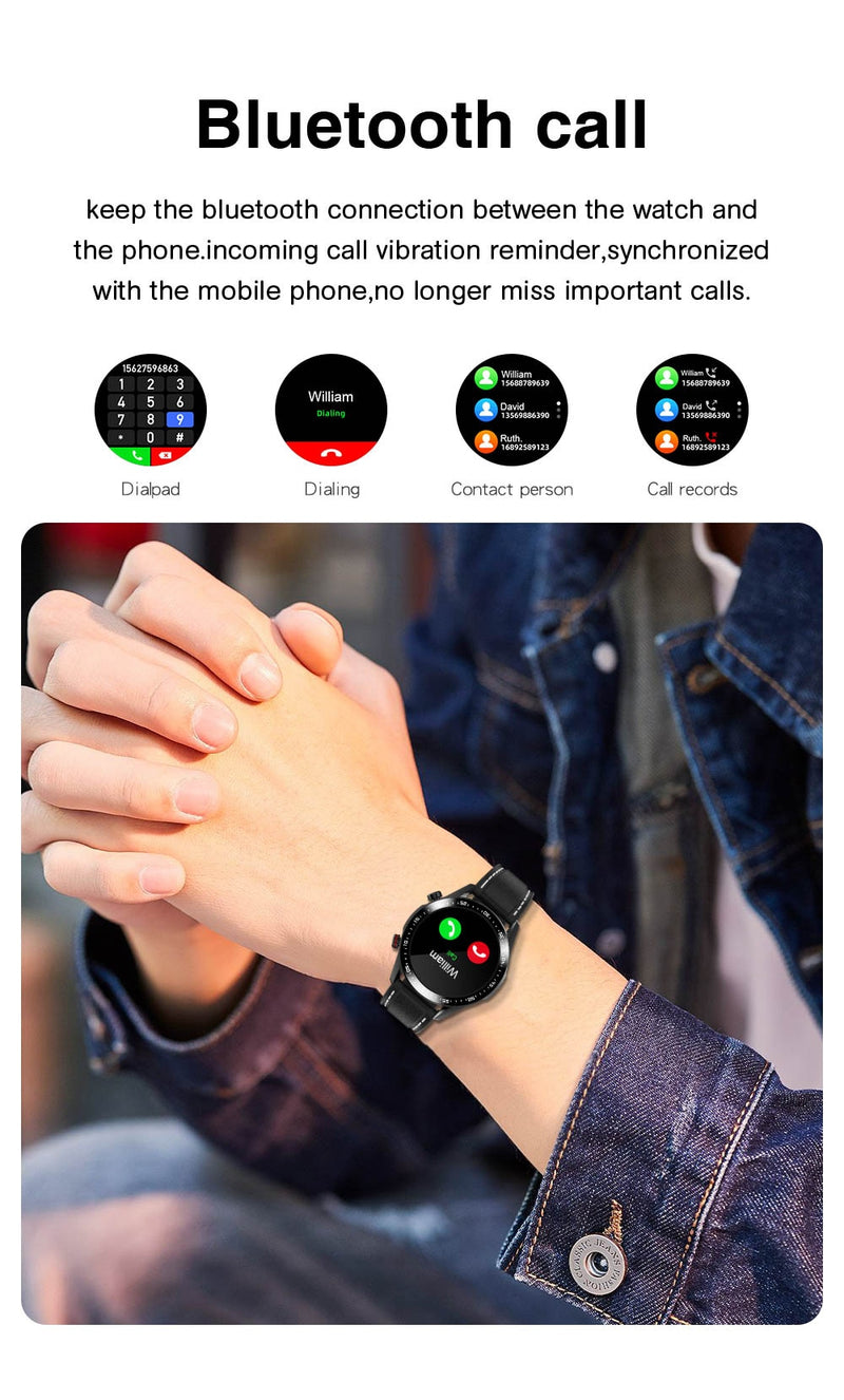 Custom Dial Full Touch Screen Waterproof Smartwatch - quickshopping247