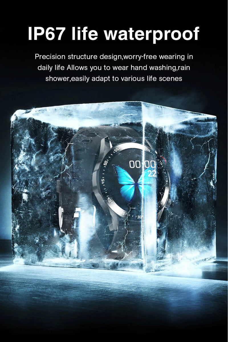 Custom Dial Full Touch Screen Waterproof Smartwatch - quickshopping247