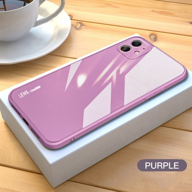 Liquid Tempered Glass Case For iPhone - quickshopping247