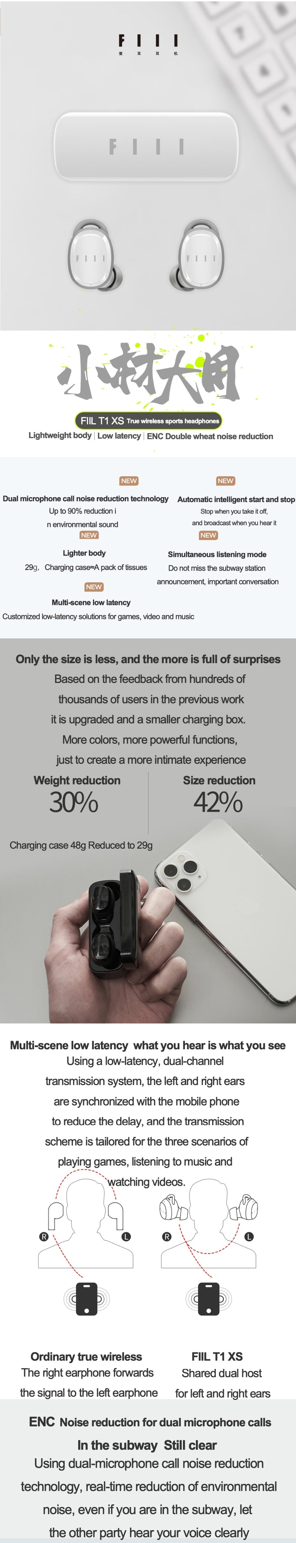 FIIL Active Noise Cancelling Earbuds - quickshopping247