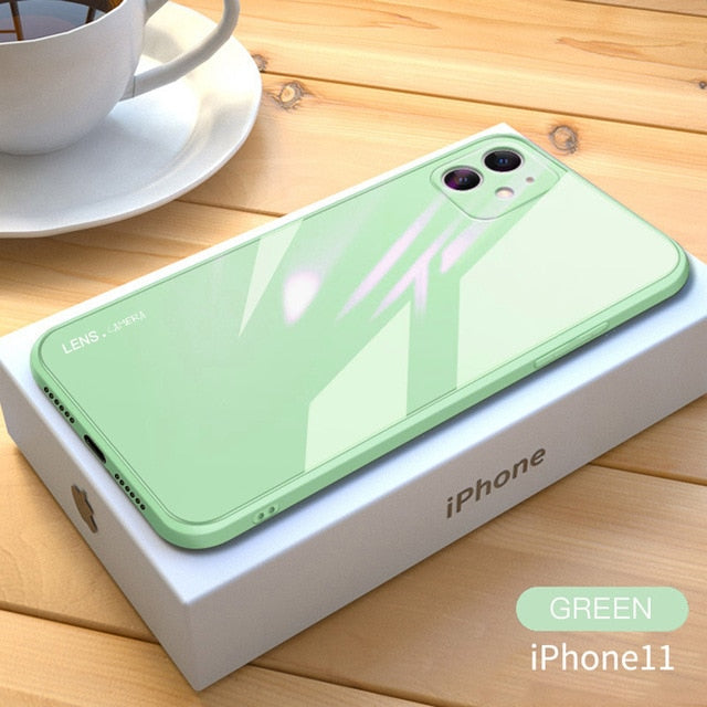 Liquid Tempered Glass Case For iPhone - quickshopping247