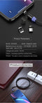 LED Magnetic Fast Charging  USB Cable Type C - quickshopping247