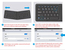 Portable Folding Mini Bluetooth Keyboard - quickshopping247