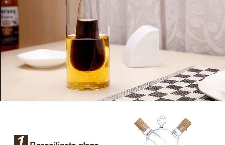 Corked Oil & Vinegar Glass Pourer - quickshopping247