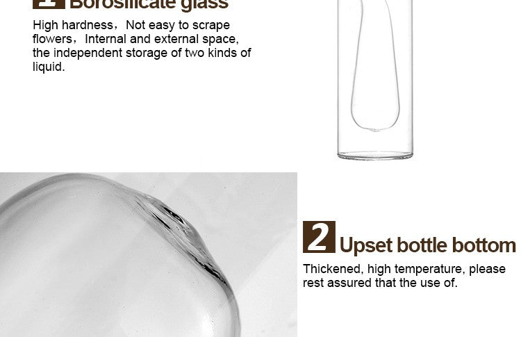 Corked Oil & Vinegar Glass Pourer - quickshopping247