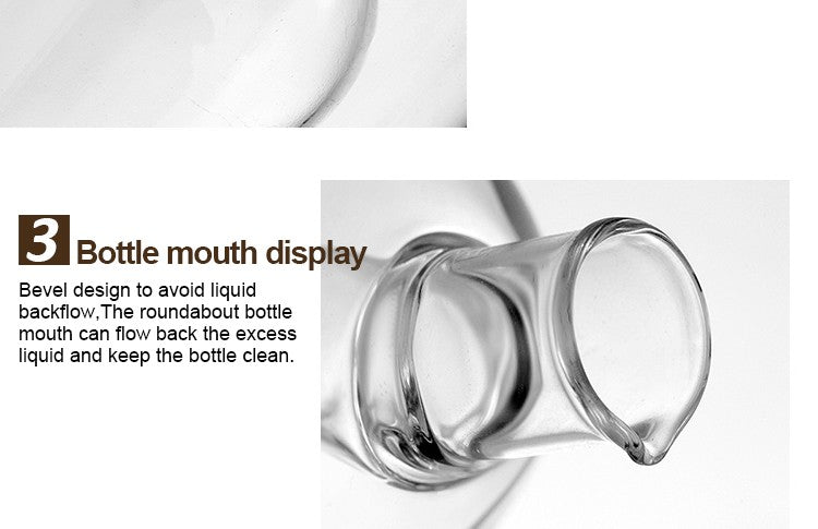 Corked Oil & Vinegar Glass Pourer - quickshopping247