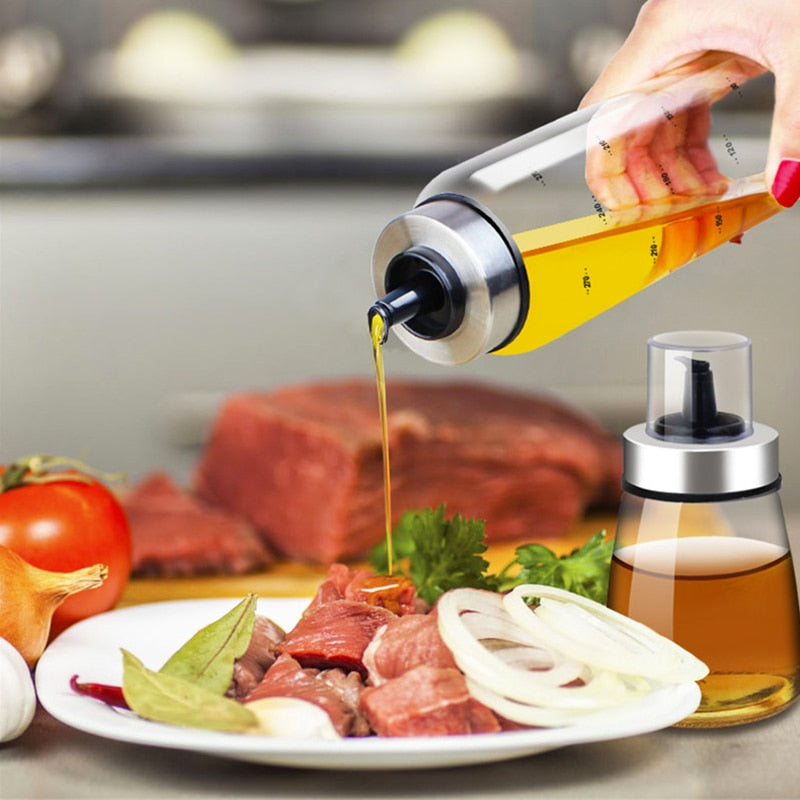 Glass Bottle Oil Dispenser - quickshopping247