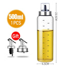 Glass Bottle Oil Dispenser - quickshopping247